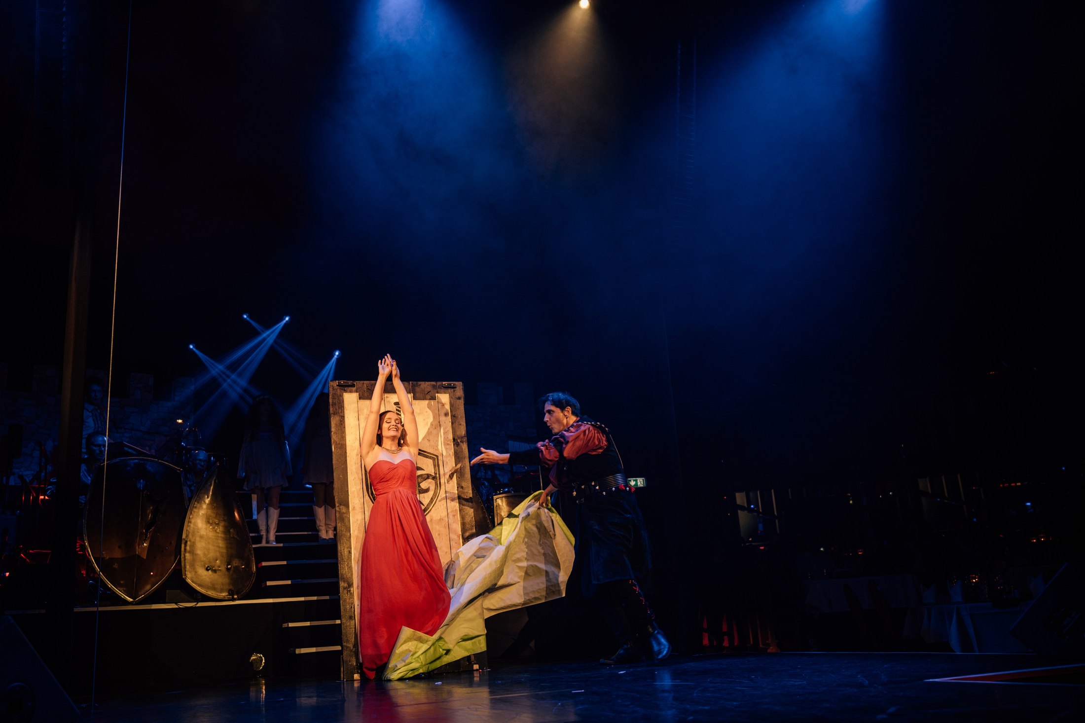 Cotzani and Wendy performance photo