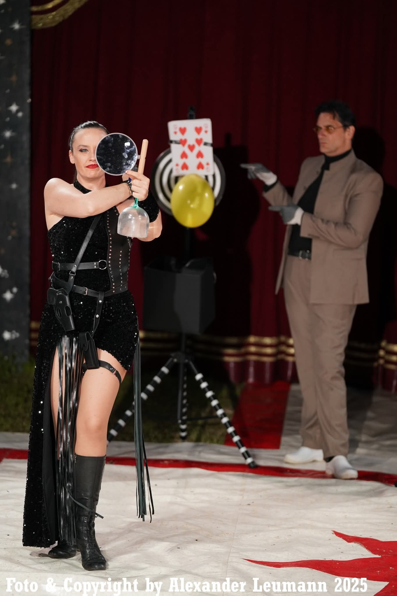 Cotzani and Wendy performance photo