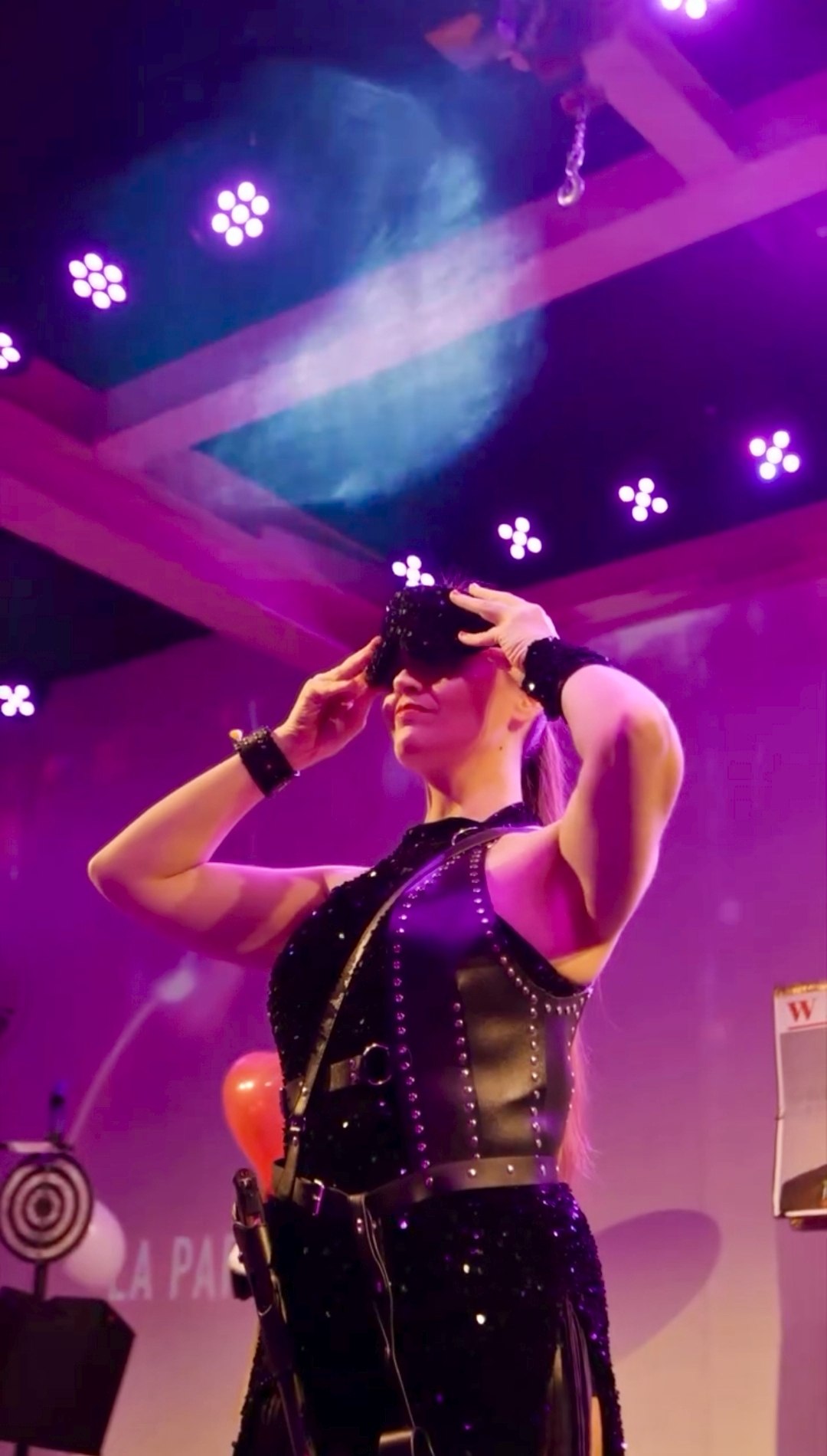 Cotzani and Wendy performance photo
