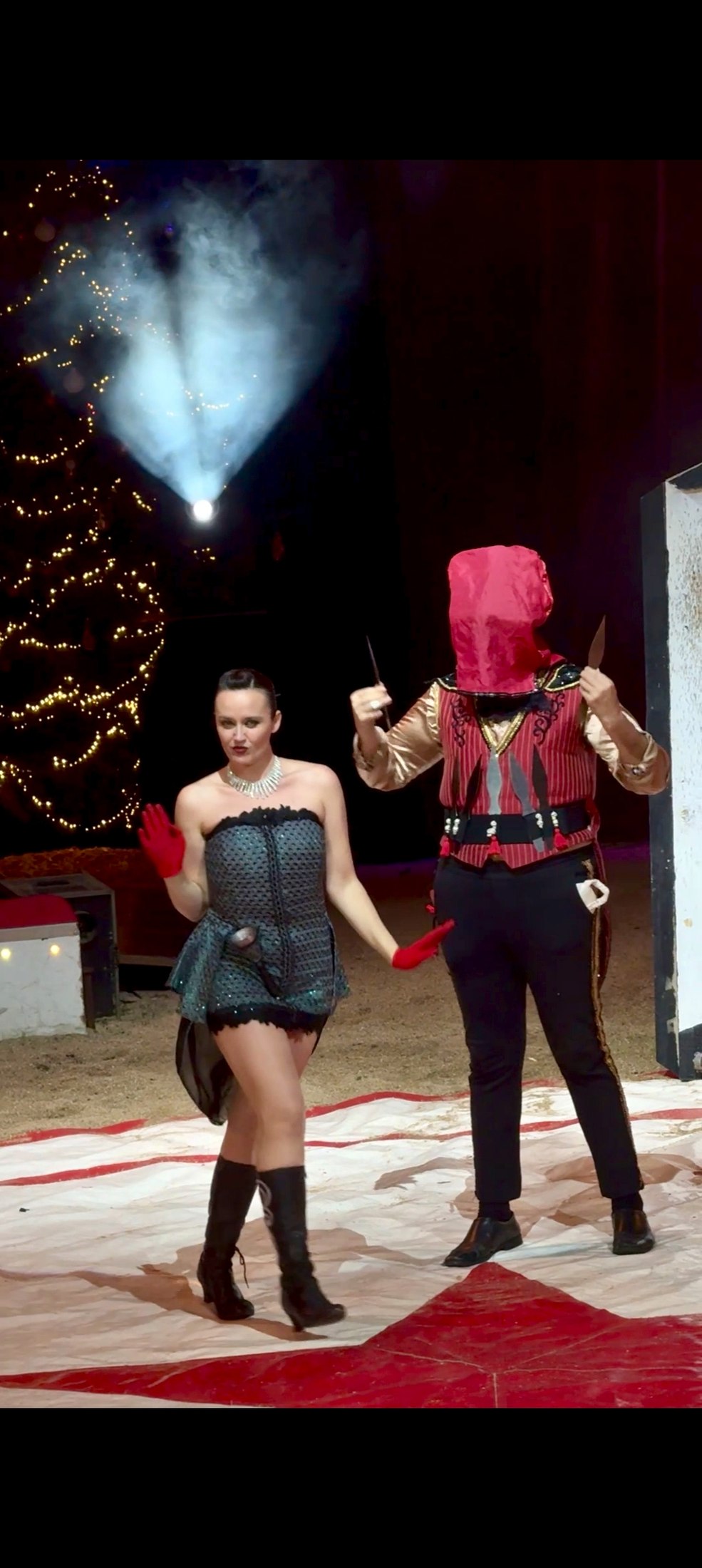 Cotzani and Wendy performance photo