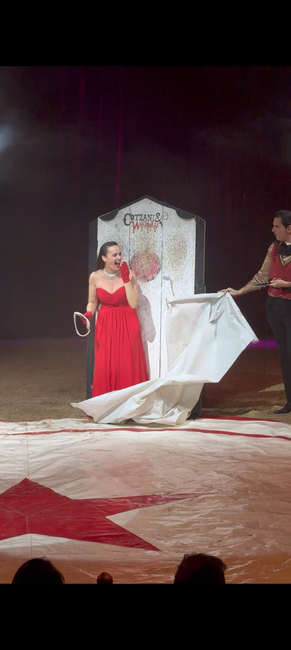 Cotzani and Wendy performance photo